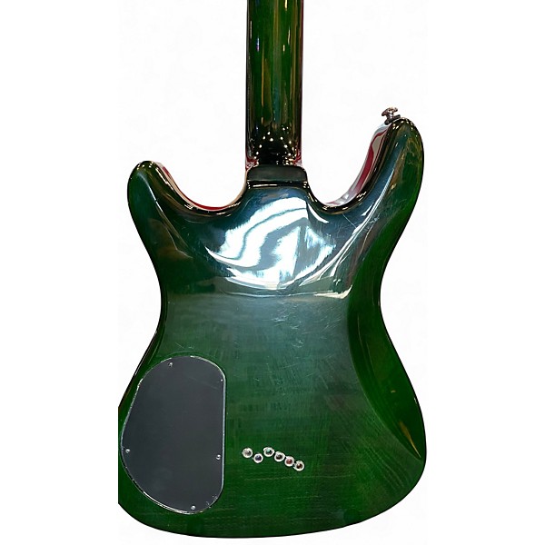 Used Ibanez SZR-520 Emerald Green Burst Solid Body Electric Guitar