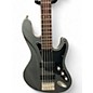 Used Dean Zelinsky The Mule Bass 5 Silver Electric Bass Guitar
