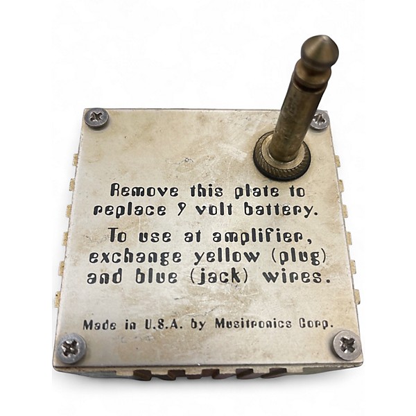 Used Mu-Tron Dan Armstrong Yellow Humper Bass Effect Pedal