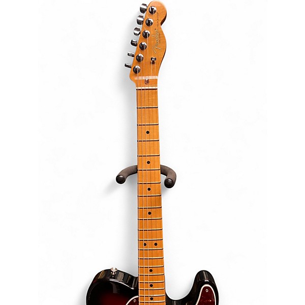 Used Fender American Professional II Telecaster 3 Tone Sunburst Solid Body Electric Guitar