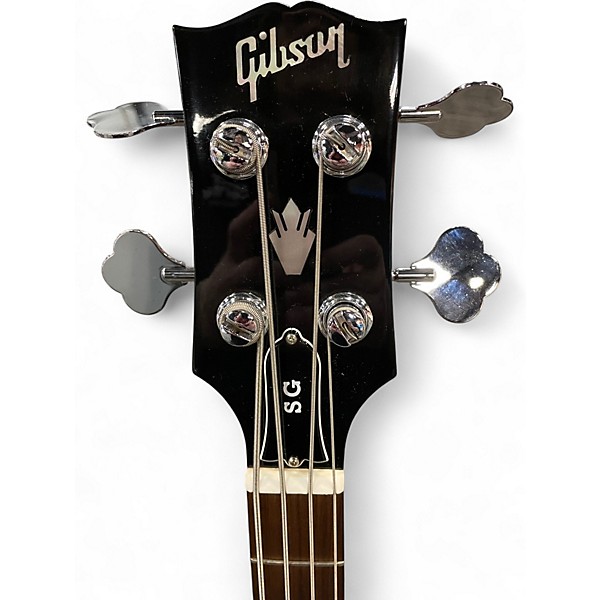 Used Gibson SG Bass Red Electric Bass Guitar