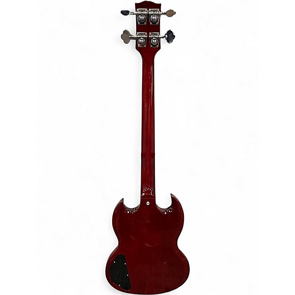 Used Gibson SG Bass Red Electric Bass Guitar