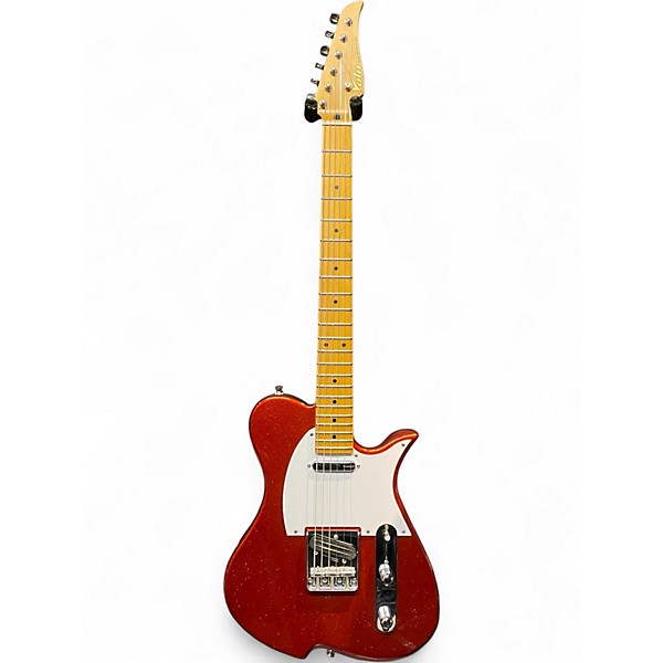 Used Vola Vasti V3 Candy Apple Red Metallic Solid Body Electric Guitar