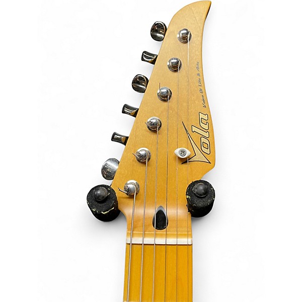 Used Vola Vasti V3 Candy Apple Red Metallic Solid Body Electric Guitar