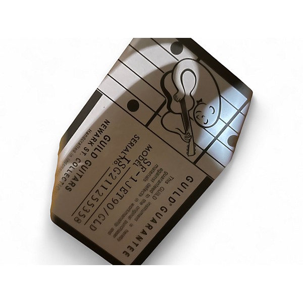 Used Guild Starfire I Jet 90 Gold Hollow Body Electric Guitar