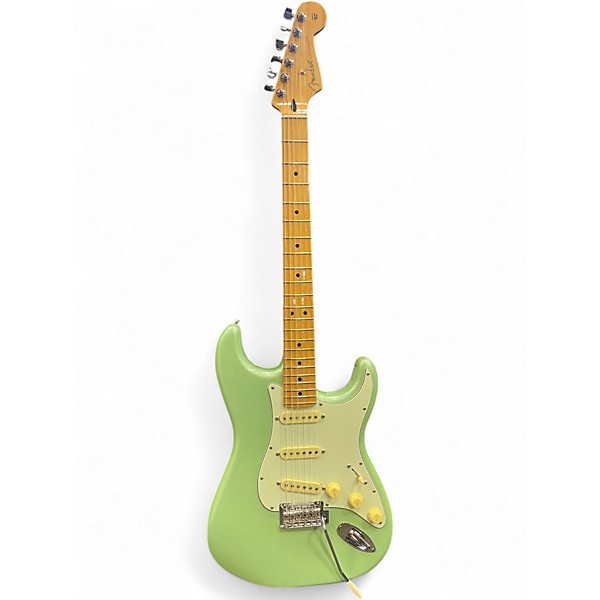Used Fender Player Stratocaster Seafoam Green Solid Body Electric Guitar