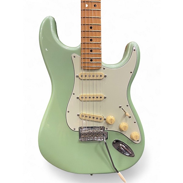 Used Fender Player Stratocaster Seafoam Green Solid Body Electric Guitar