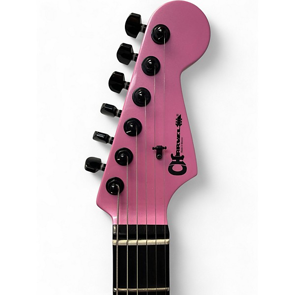 Used 2025 Charvel SD1 Mod Plus HH HT Metallic Pink Solid Body Electric Guitar
