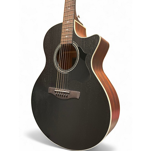 Used Ibanez AE140-WKH Weathered Black Acoustic Electric Guitar