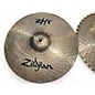 Used Zildjian 14in ZHT Mastersound Hi Hat Pair Cymbal