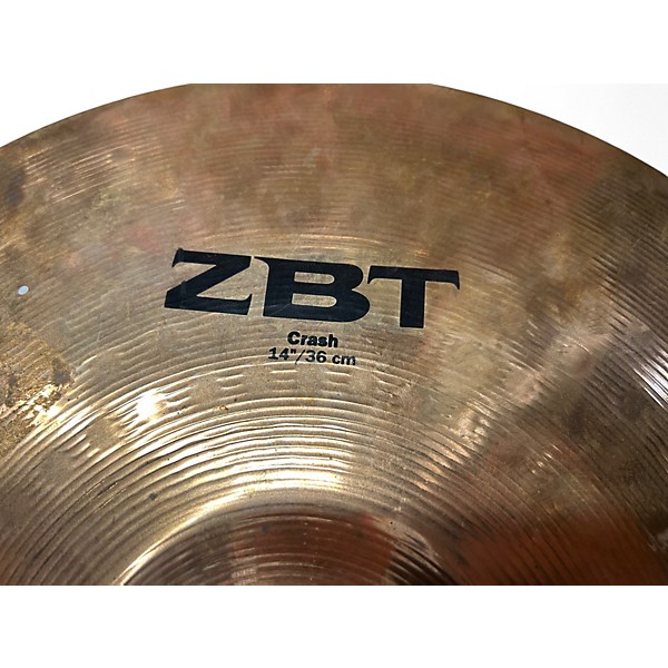 Used Zildjian 14in ZBT Crash Cymbal