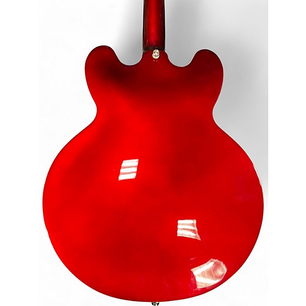 Used Epiphone Rivera E360TD Red Hollow Body Electric Guitar