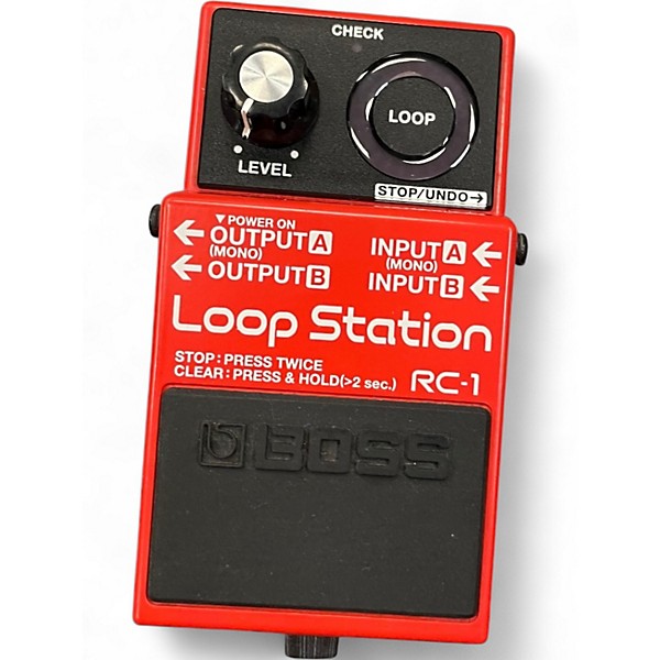 Used BOSS RC1 Loop Station Pedal