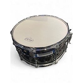 Used Ludwig 5.5X14 Black Beauty Snare Chrome Drum