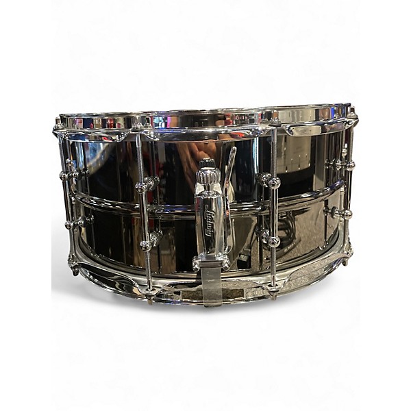 Used Ludwig 5.5X14 Black Beauty Snare Chrome Drum