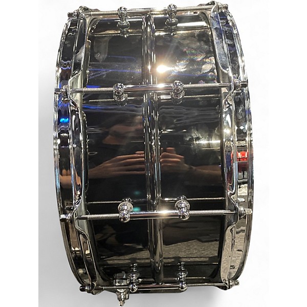 Used Ludwig 5.5X14 Black Beauty Snare Chrome Drum