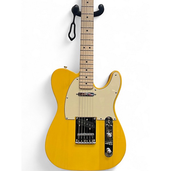 Used Squier Sonic Telecaster Yellow Solid Body Electric Guitar