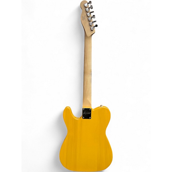 Used Squier Sonic Telecaster Yellow Solid Body Electric Guitar