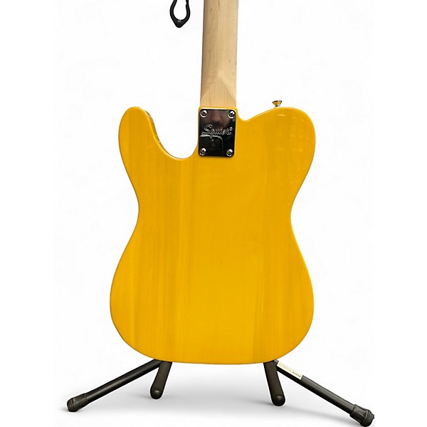 Used Squier Sonic Telecaster Yellow Solid Body Electric Guitar
