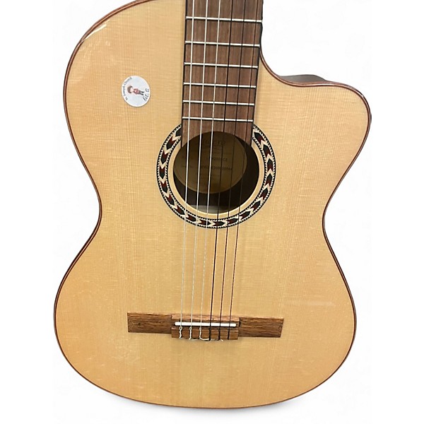 Used Lucero LFN200SCE Natural Classical Acoustic Electric Guitar