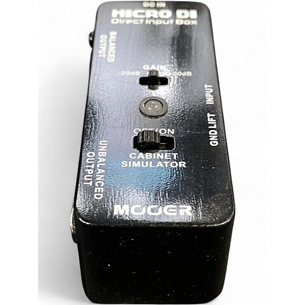 Used Mooer MICRO DI Bass Effect Pedal