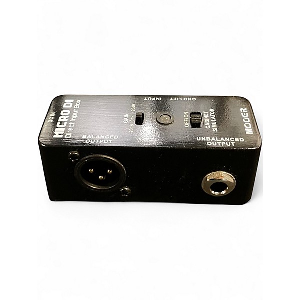 Used Mooer MICRO DI Bass Effect Pedal