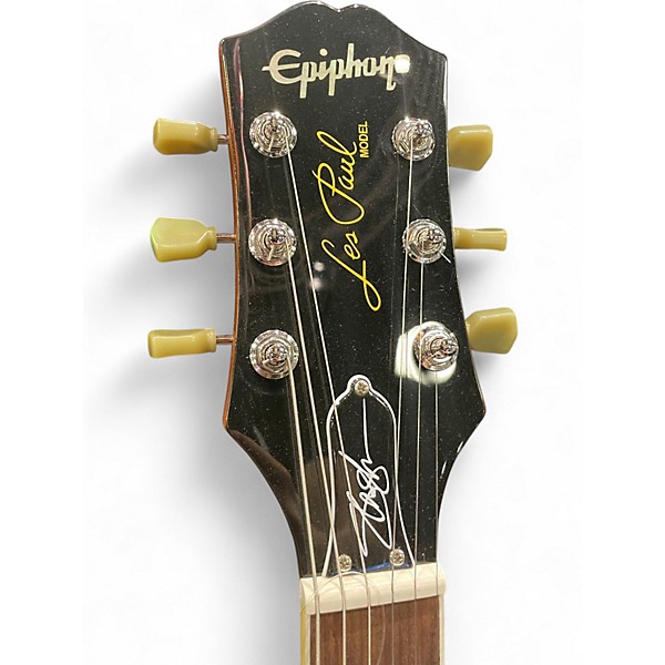 Used Epiphone Slash Signature Les Paul Classic Gold Solid Body Electric Guitar