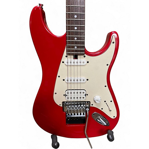 Used 2005 Floyd Rose dst 3 speedloader Dakota Red Solid Body Electric Guitar