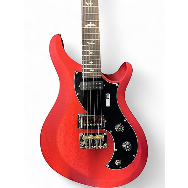 Used PRS S2 Vela Satin Red Solid Body Electric Guitar