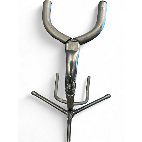 Used Guitar Stand BLACK METAL GUITAR STAND Guitar Stand