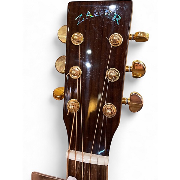 Used Zager ZAD900CE 2 Color Sunburst Acoustic Electric Guitar