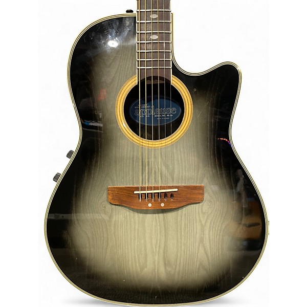 Used Applause AE-38 Grey Acoustic Guitar