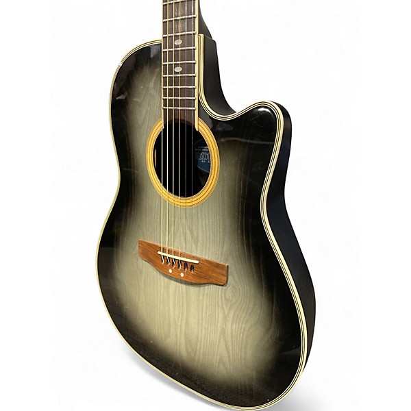 Used Applause AE-38 Grey Acoustic Guitar