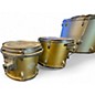 Used Miscellaneous 6 Piece DRUMSET BRONZE & SILVER Drum Kit