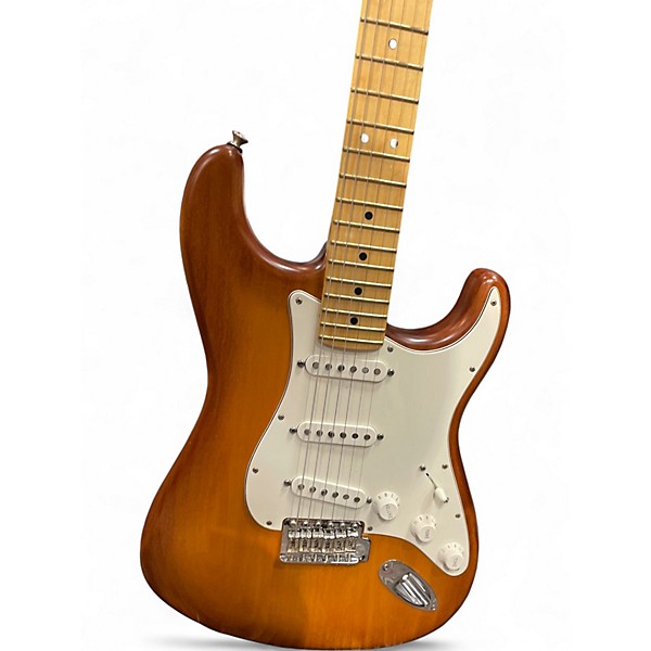 Used 2014 Fender FSR AMERICAN SPECIALHAND-STAINED STRATOCASTER HONEY BURST Solid Body Electric Guitar