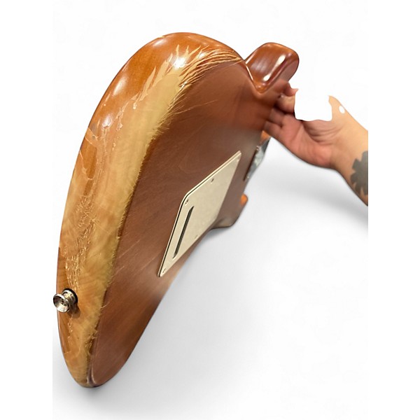 Used 2014 Fender FSR AMERICAN SPECIALHAND-STAINED STRATOCASTER HONEY BURST Solid Body Electric Guitar