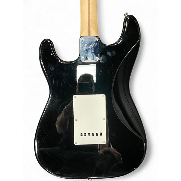 Used Squier Affinity Stratocaster Black Solid Body Electric Guitar