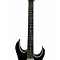 Used Ibanez prestige rgr652ahbf Black Solid Body Electric Guitar