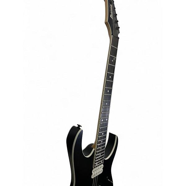 Used Ibanez prestige rgr652ahbf Black Solid Body Electric Guitar
