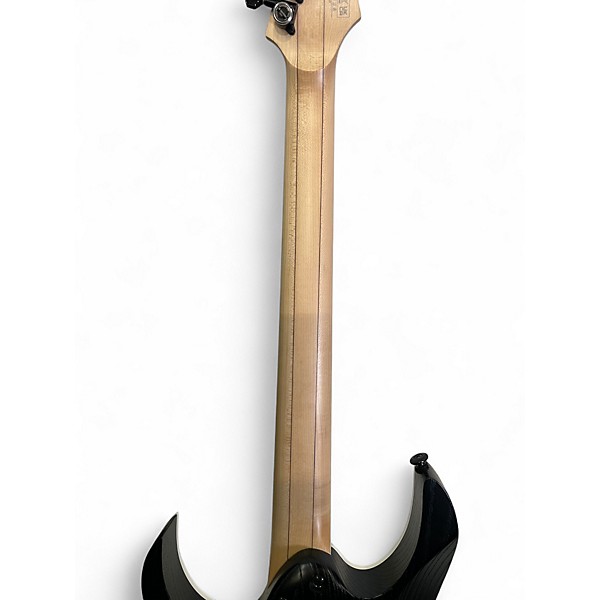 Used Ibanez prestige rgr652ahbf Black Solid Body Electric Guitar