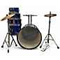 Used SPL 5 Piece JUNIOR KICKER Blue Drum Kit