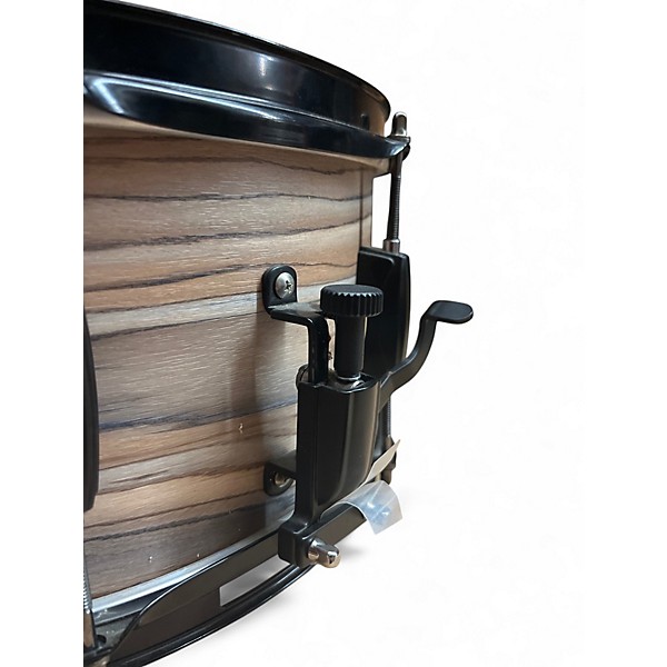 Used TAMA 14in Woodworks Poplar Zebrawood Drum