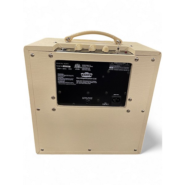 Used VOX AC4TV 4W 1x10 Tube Guitar Combo Amp