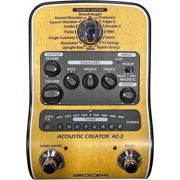 Used Zoom ac-23 Effect Processor