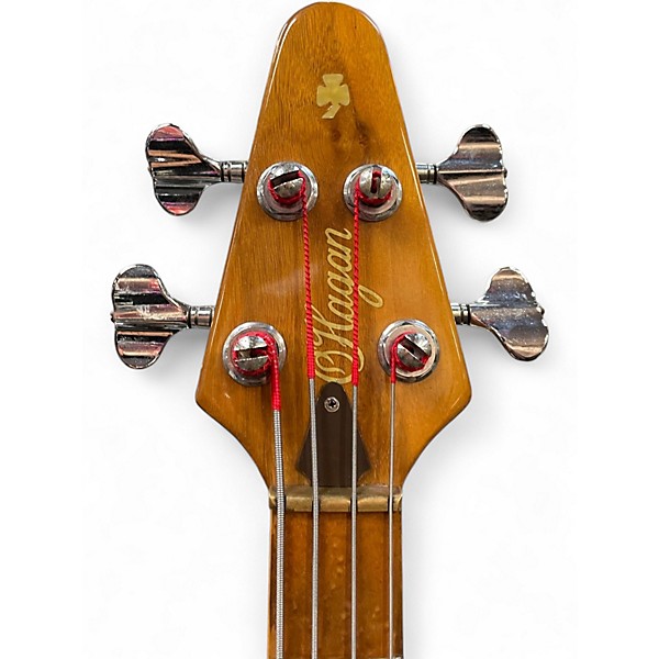 Used O'hagan Twenty Two Deluxe Natural Electric Bass Guitar