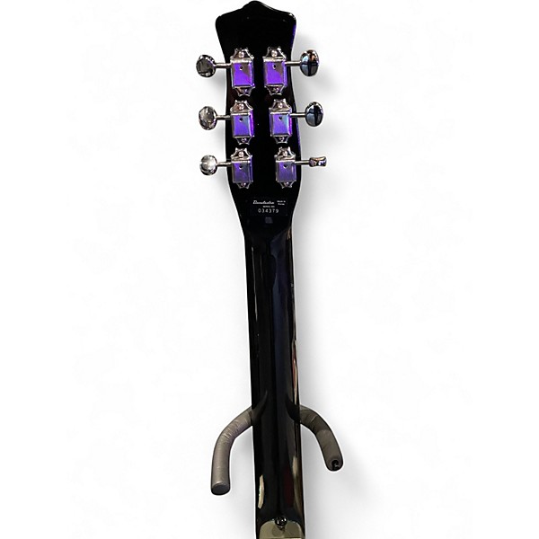 Used 2010s Danelectro 63 DANO DOUBLE CUTAWAY 2 PICKUP Silver Sparkle Solid Body Electric Guitar