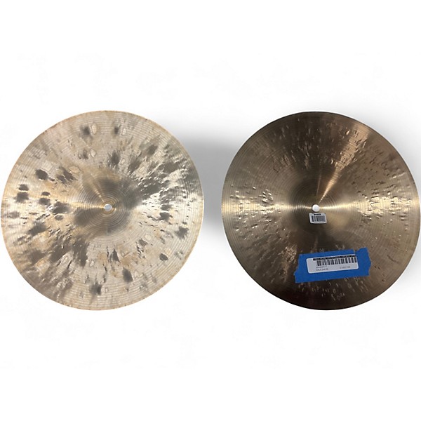 Used MEINL 14in Byzance Vintage Sand Hi Hat Pair Cymbal