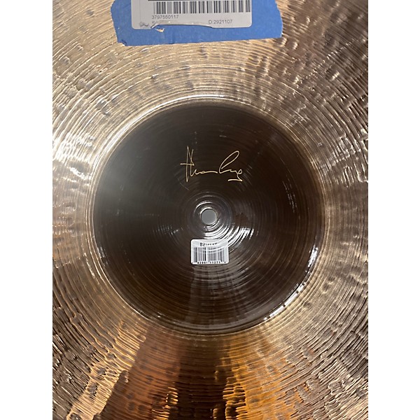 Used MEINL 21in BYZANCE FLEX RIDE THOMAS LANG SIGNATURE Cymbal
