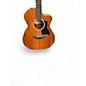 Used Taylor Custom 224CE-K DLX Natural Acoustic Electric Guitar