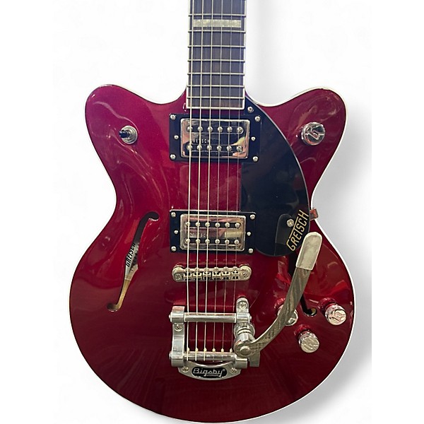Used Gretsch Guitars G2655T Candy Apple Red Hollow Body Electric Guitar